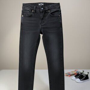 Billabong Toddler Black Gray Premium Jeans Outsider Slim Size 3T
